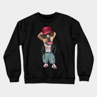 Labrador Retriever - Hip Hop Style Crewneck Sweatshirt